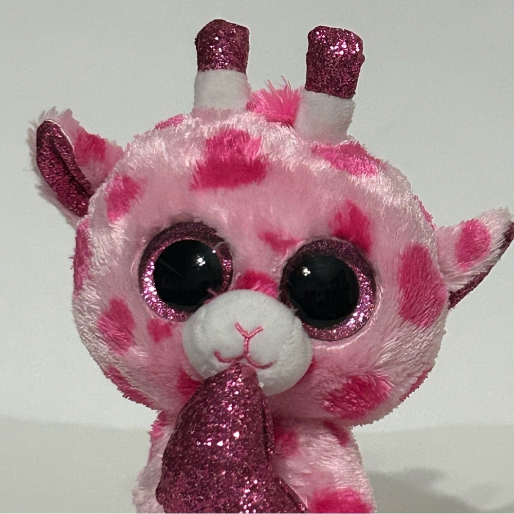 Ty Beanie Boos Sweetums the Giraffe (Glitter Eyes)